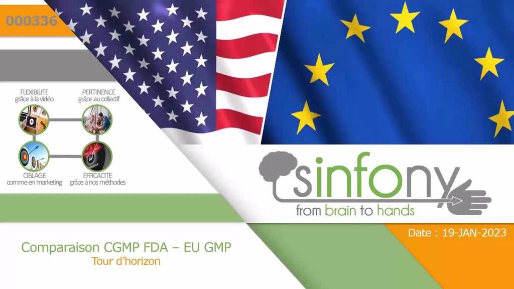 Les différences cGMP/EU