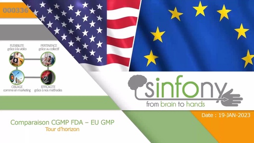 Les différences cGMP/EU