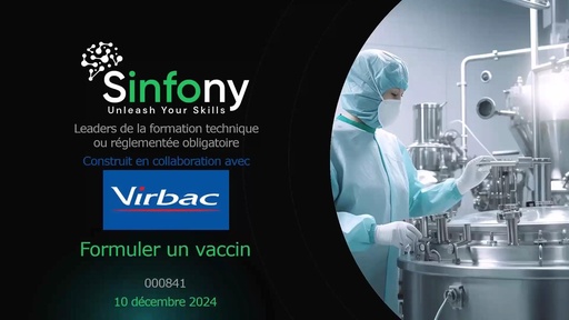 C'est quoi formuler un vaccin ?